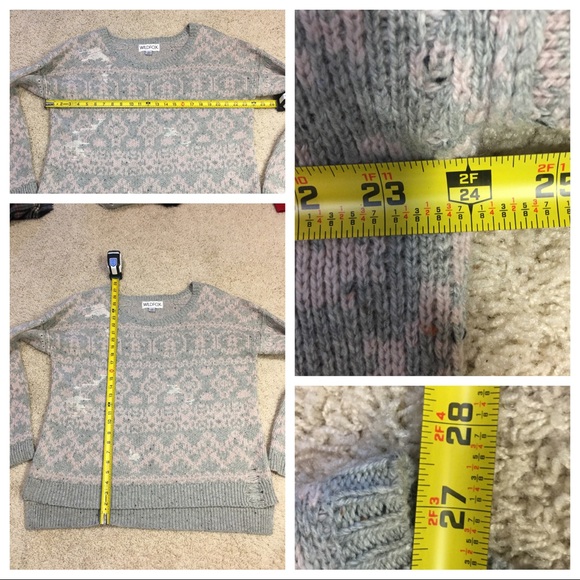 WIldfox distressed sweater - Picture 5 of 7